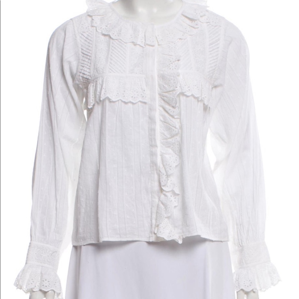Loveshackfancy Noelle Top